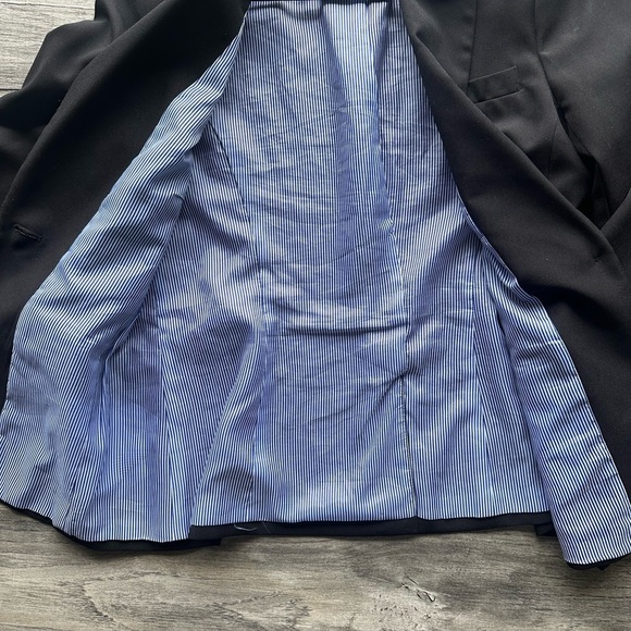 Suzy Shier Black Blazer Jacket Office Workwear - Picture 8 of 10